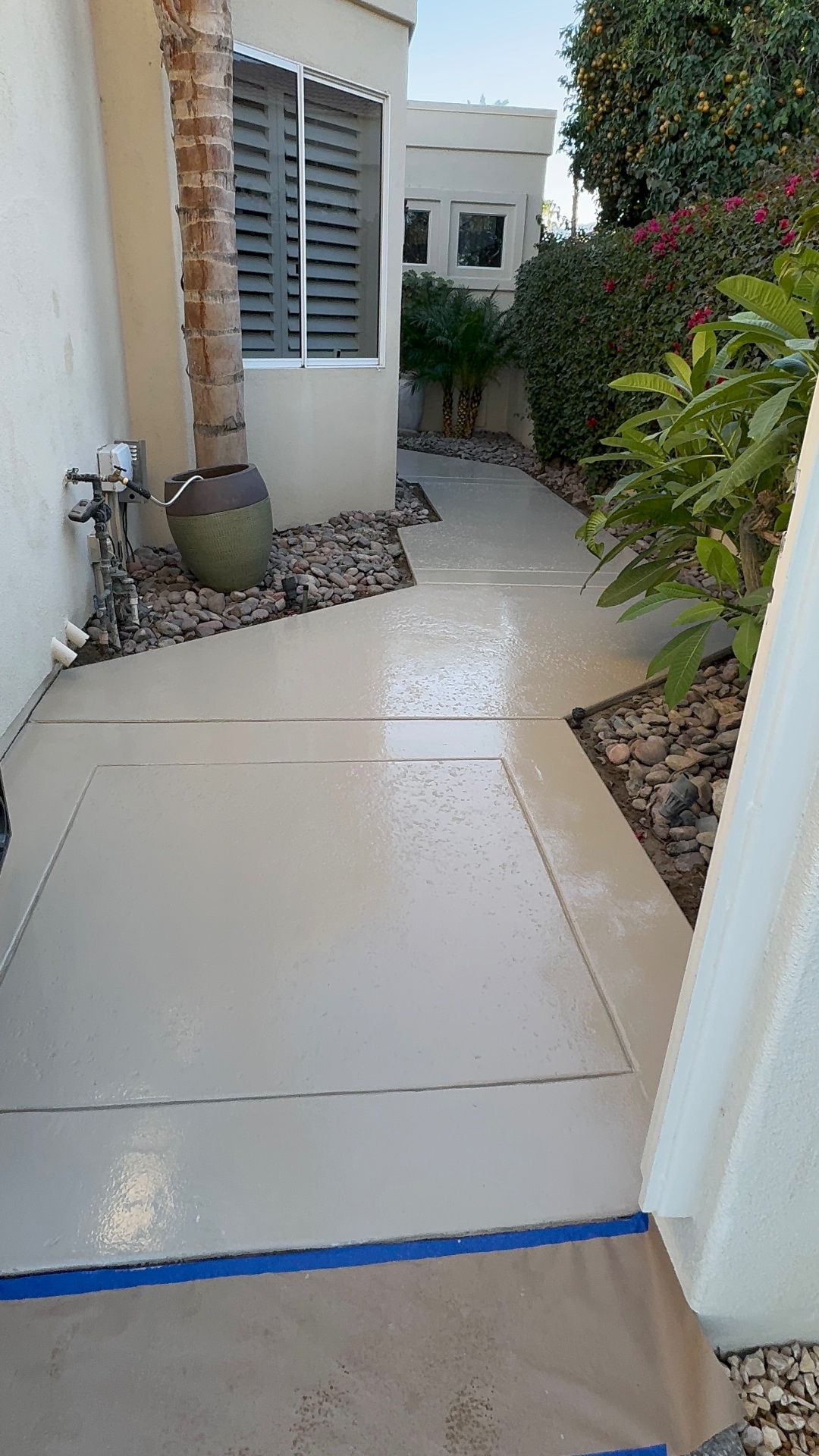 Stamped Patio Overlay